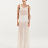 Georgette Dress - Ivory