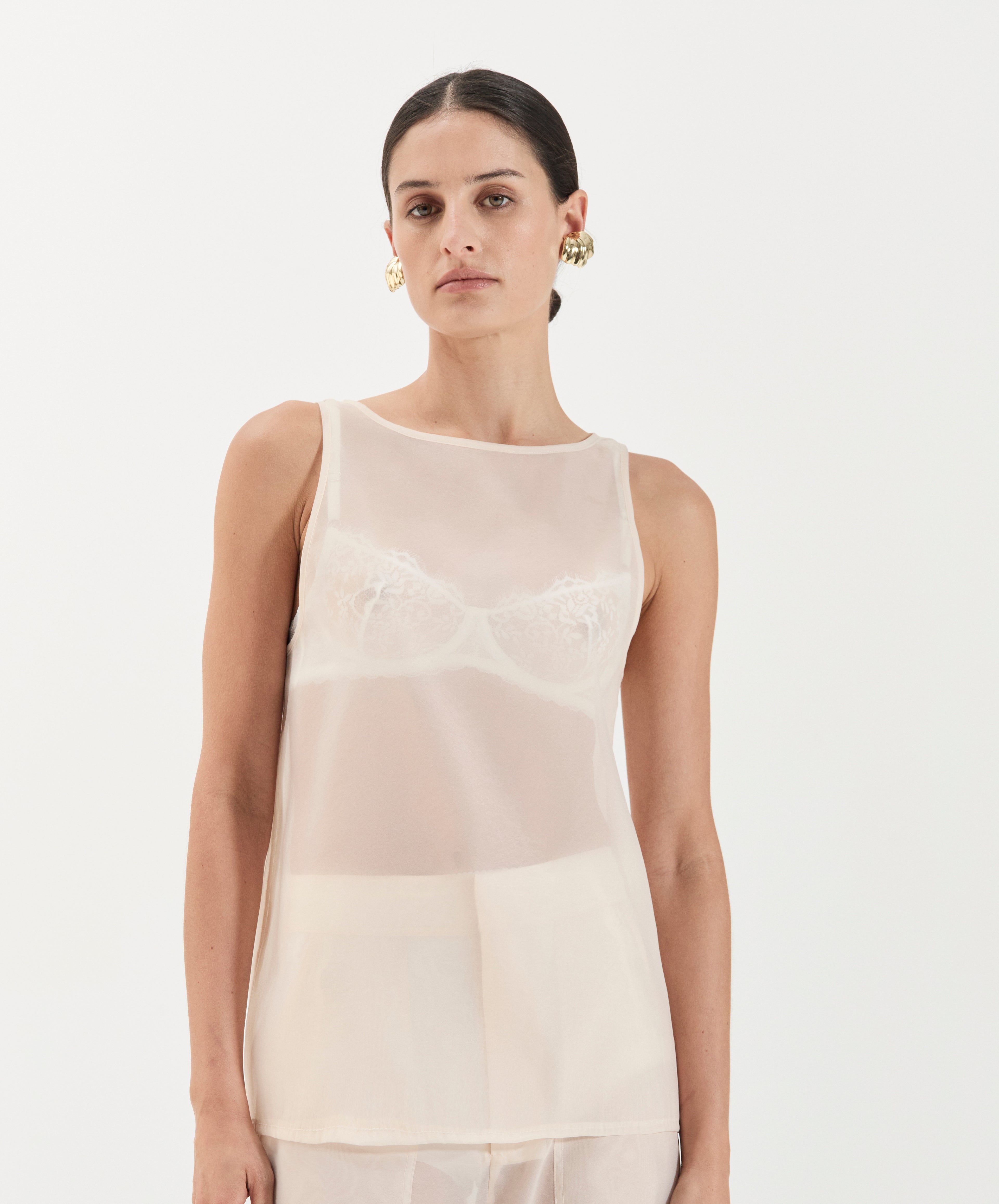 Aurora Top - Ivory
