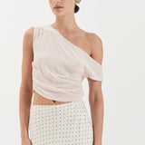 Genevieve Top - Nude