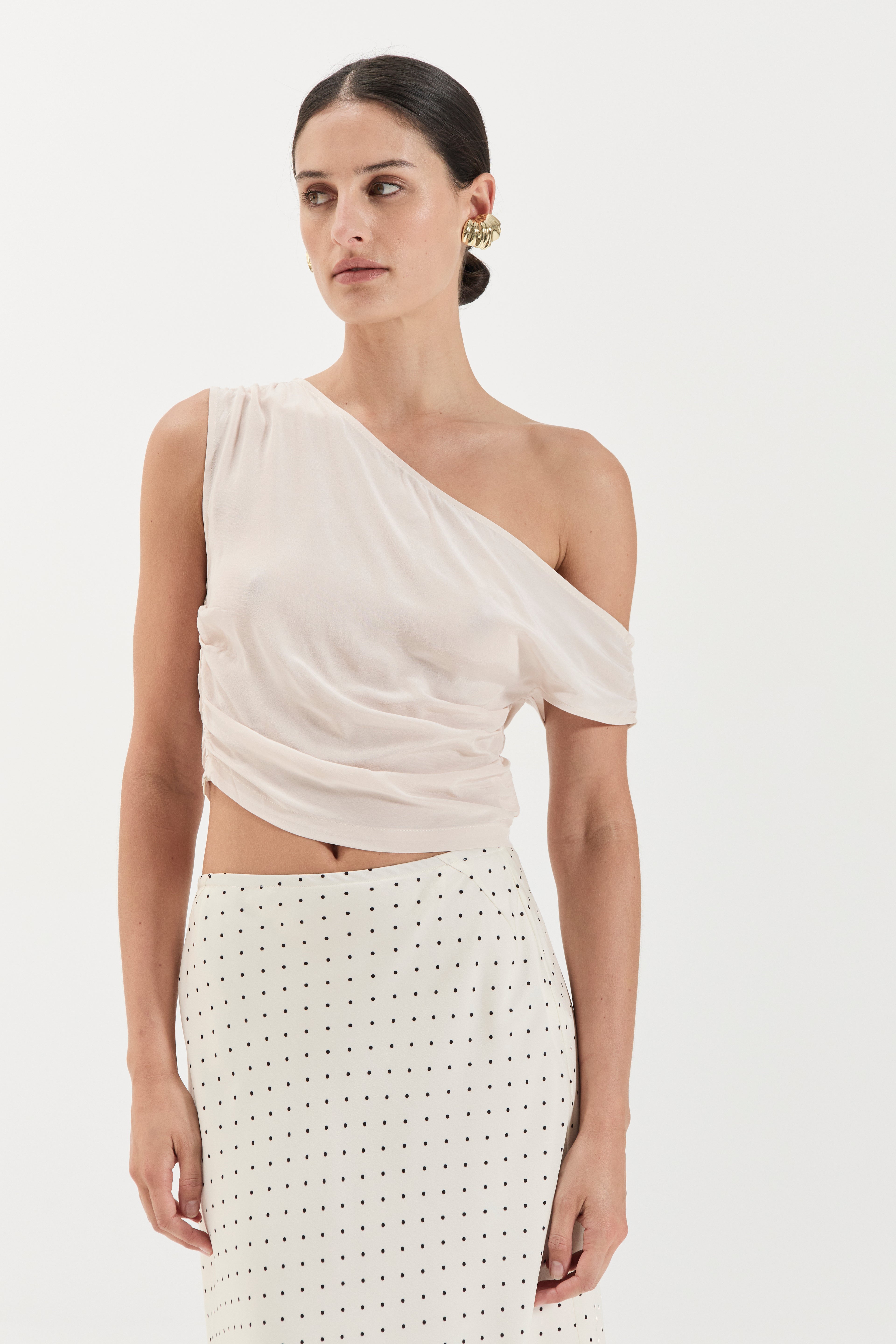 Genevieve Top - Nude