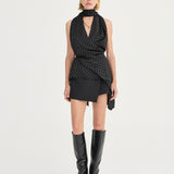 Antonella Top - Noir Polka