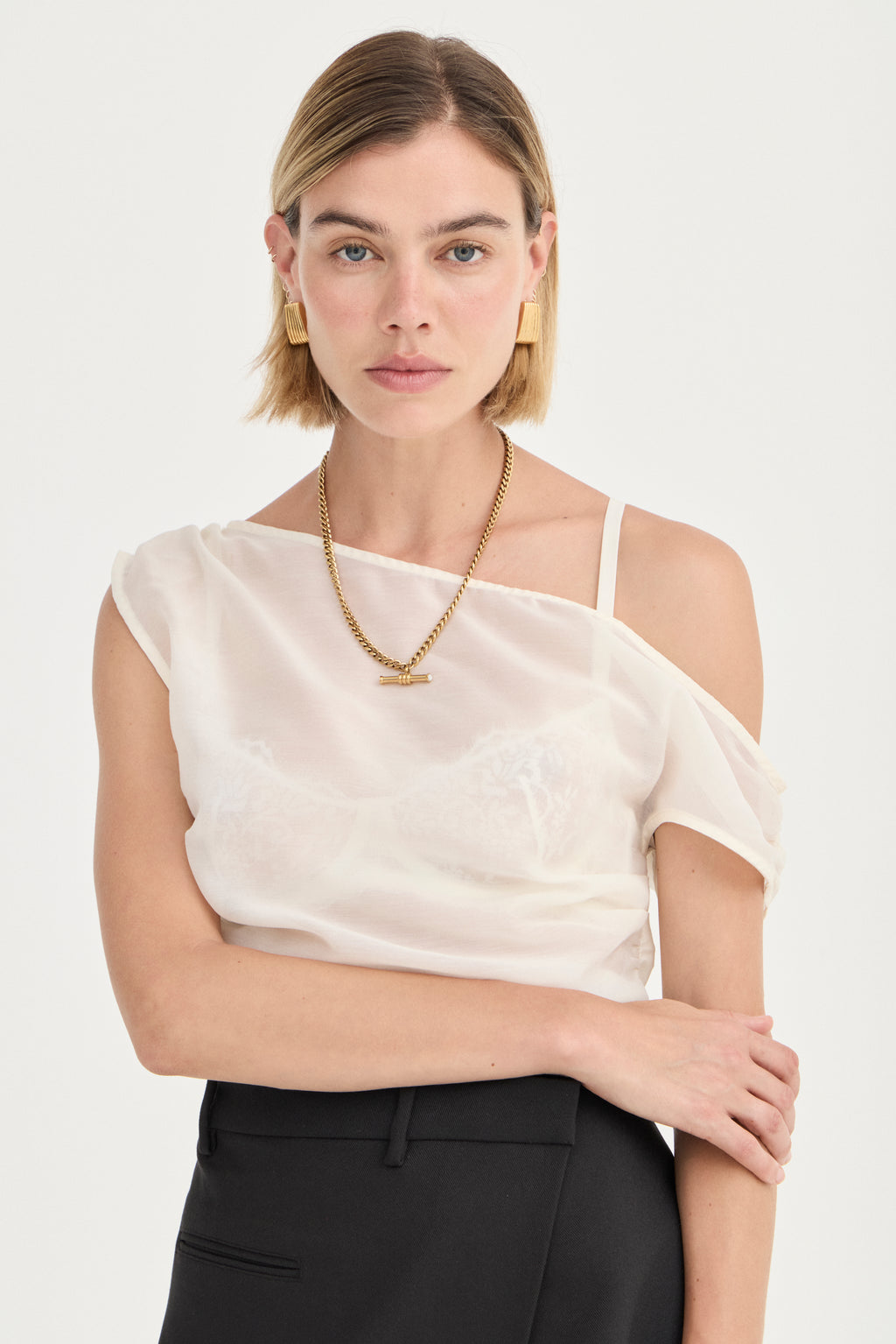 Genevieve Top - White