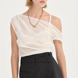 Genevieve Top - White