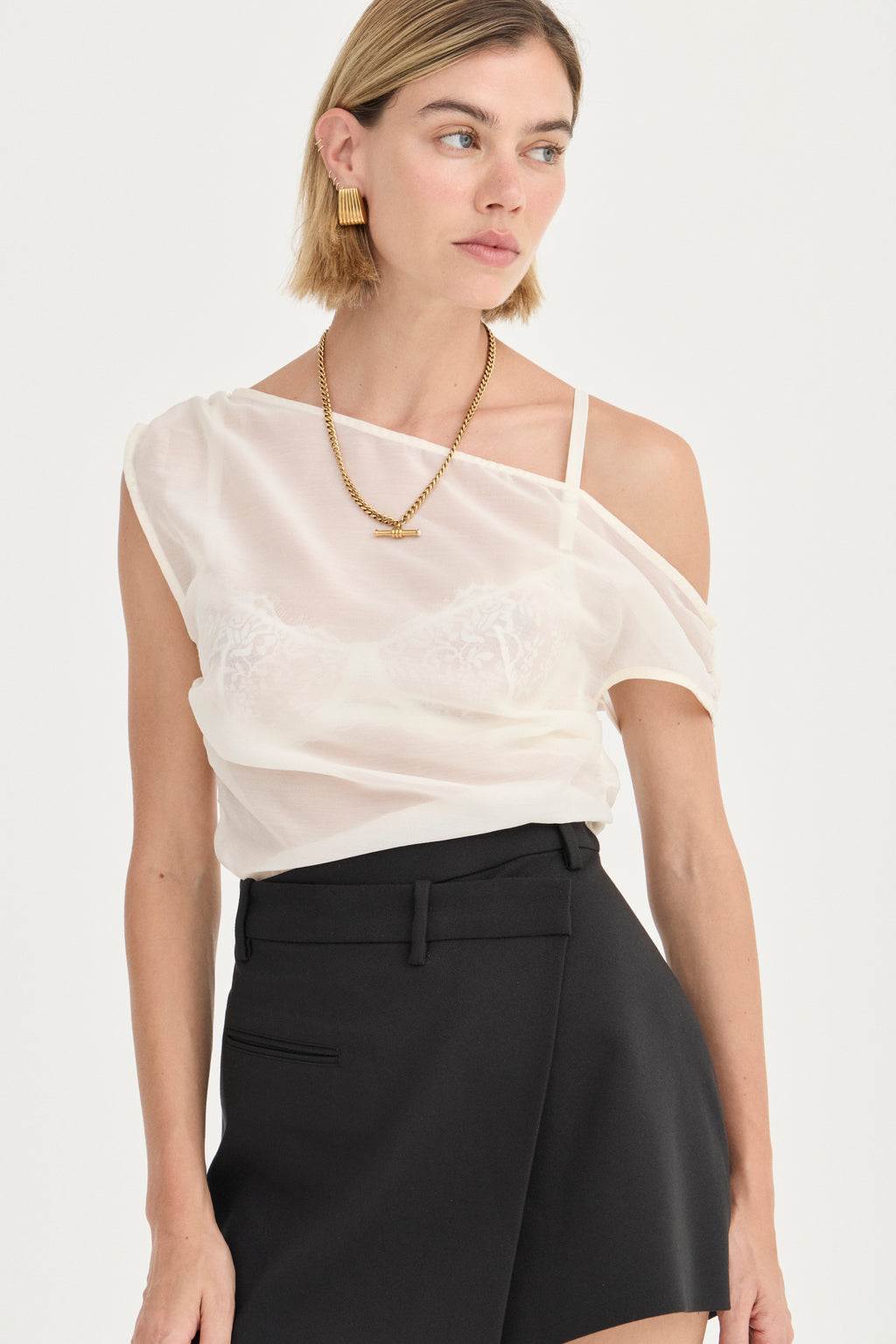 Genevieve Top - White
