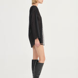 Eloise Beaded Mini - Noir