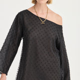 Eloise Beaded Mini - Noir