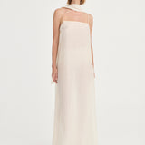 Camilla Dress - Ivory Leaf