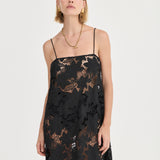 Camilla Dress - Noir Crochet Lace
