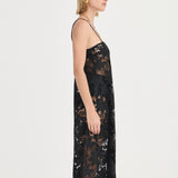 Camilla Dress - Noir Crochet Lace