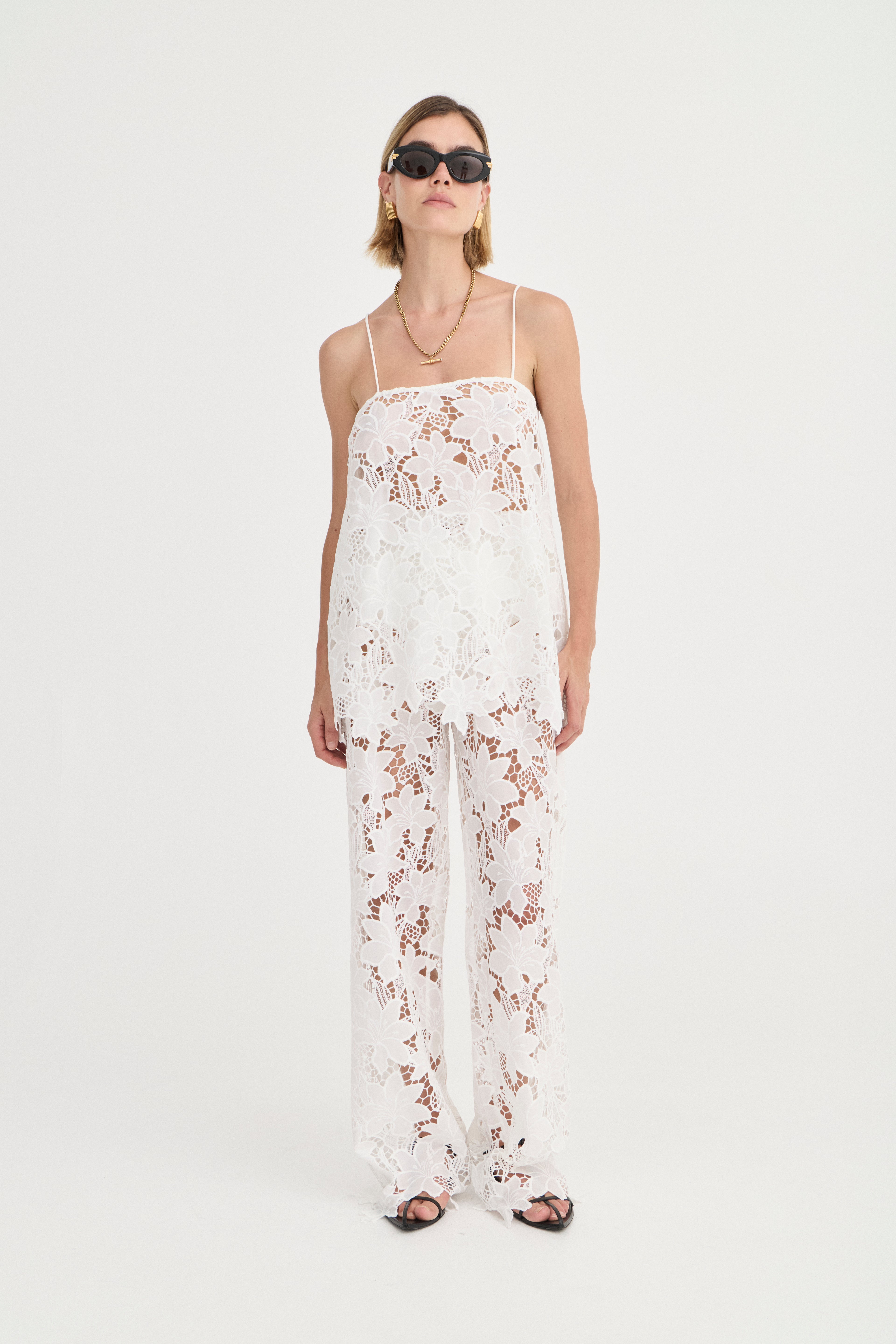 Zara Pants - Crochet Lace