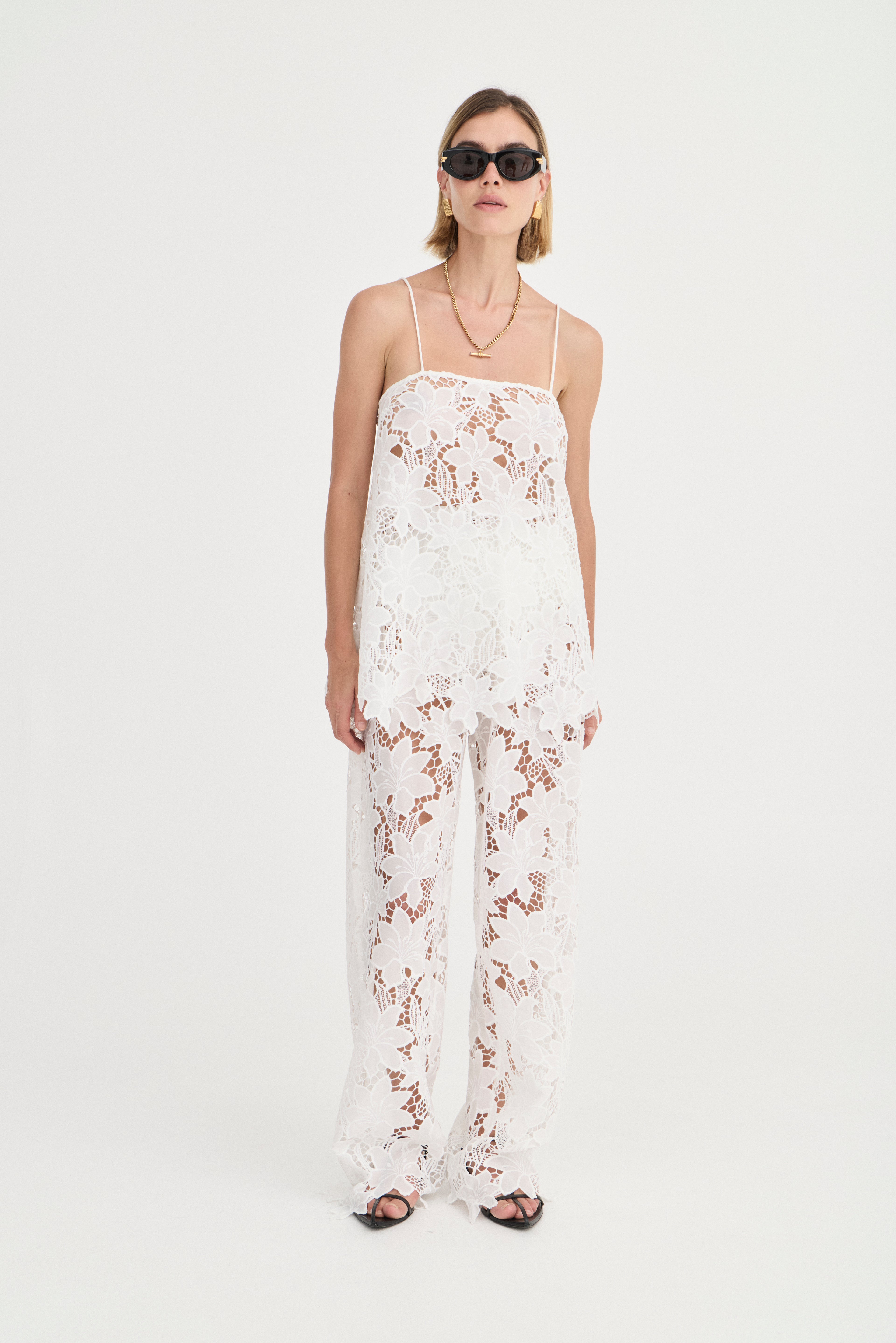 Zara Pants - Crochet Lace