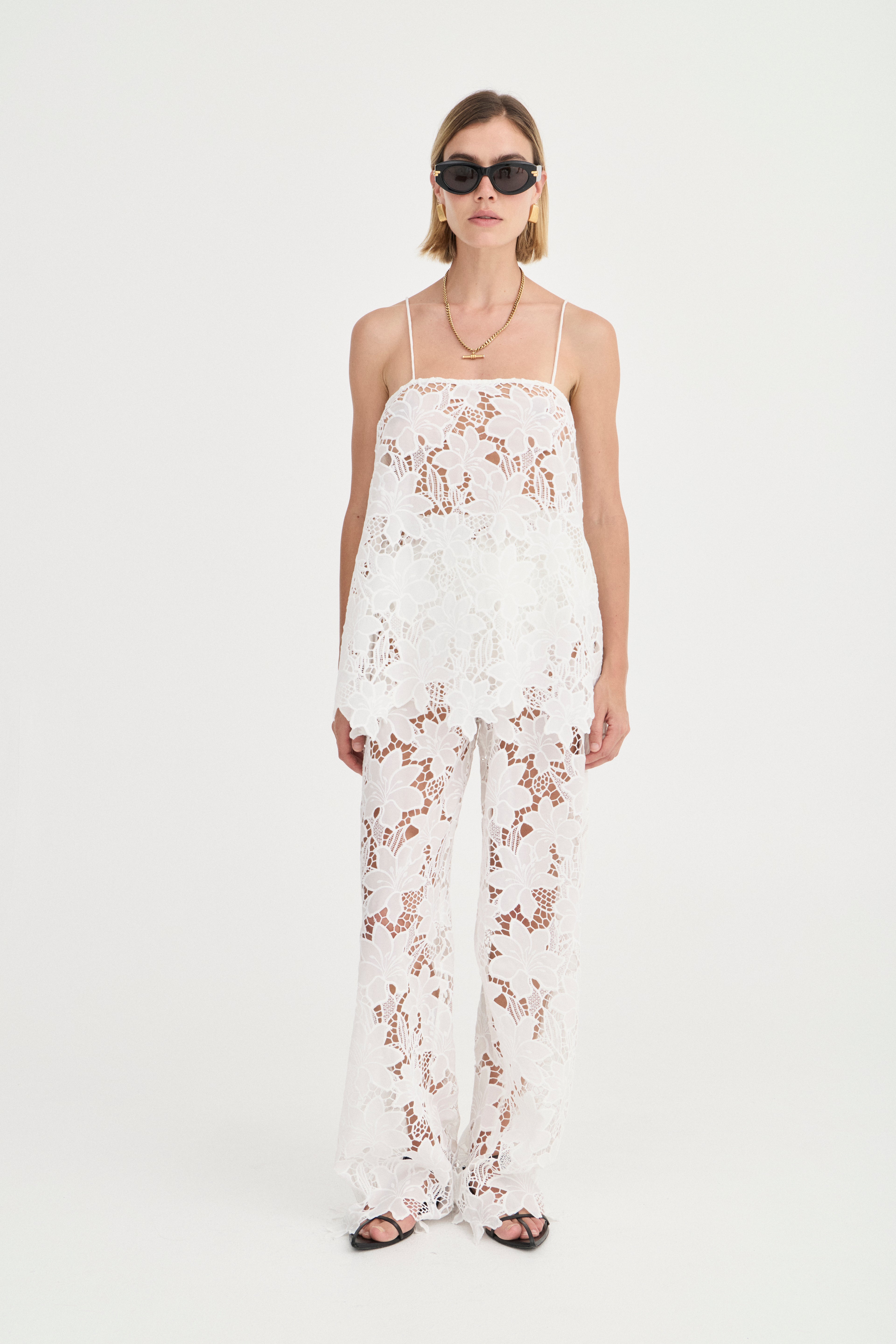 Zara Pants - Crochet Lace