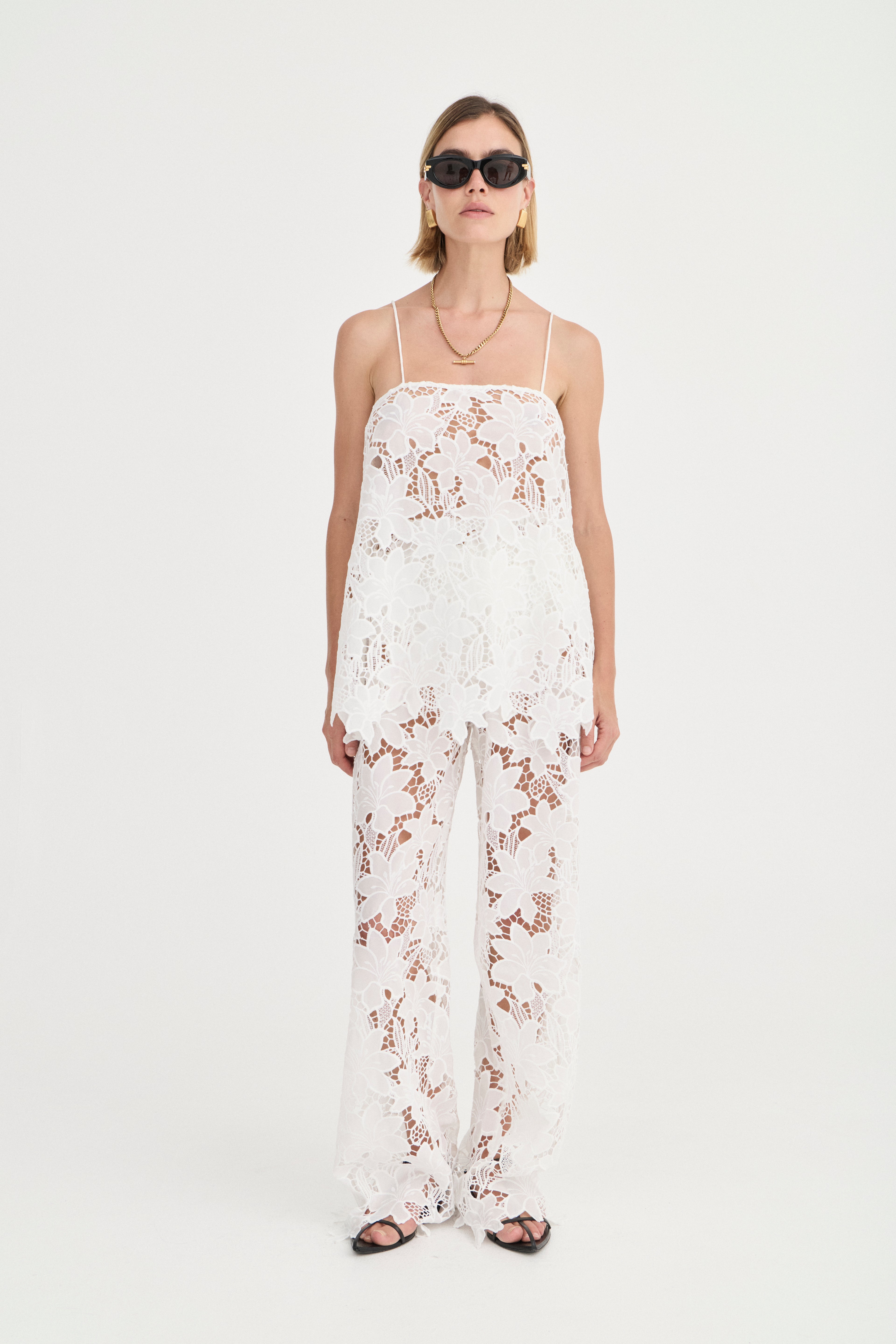 Zara Pants - Crochet Lace