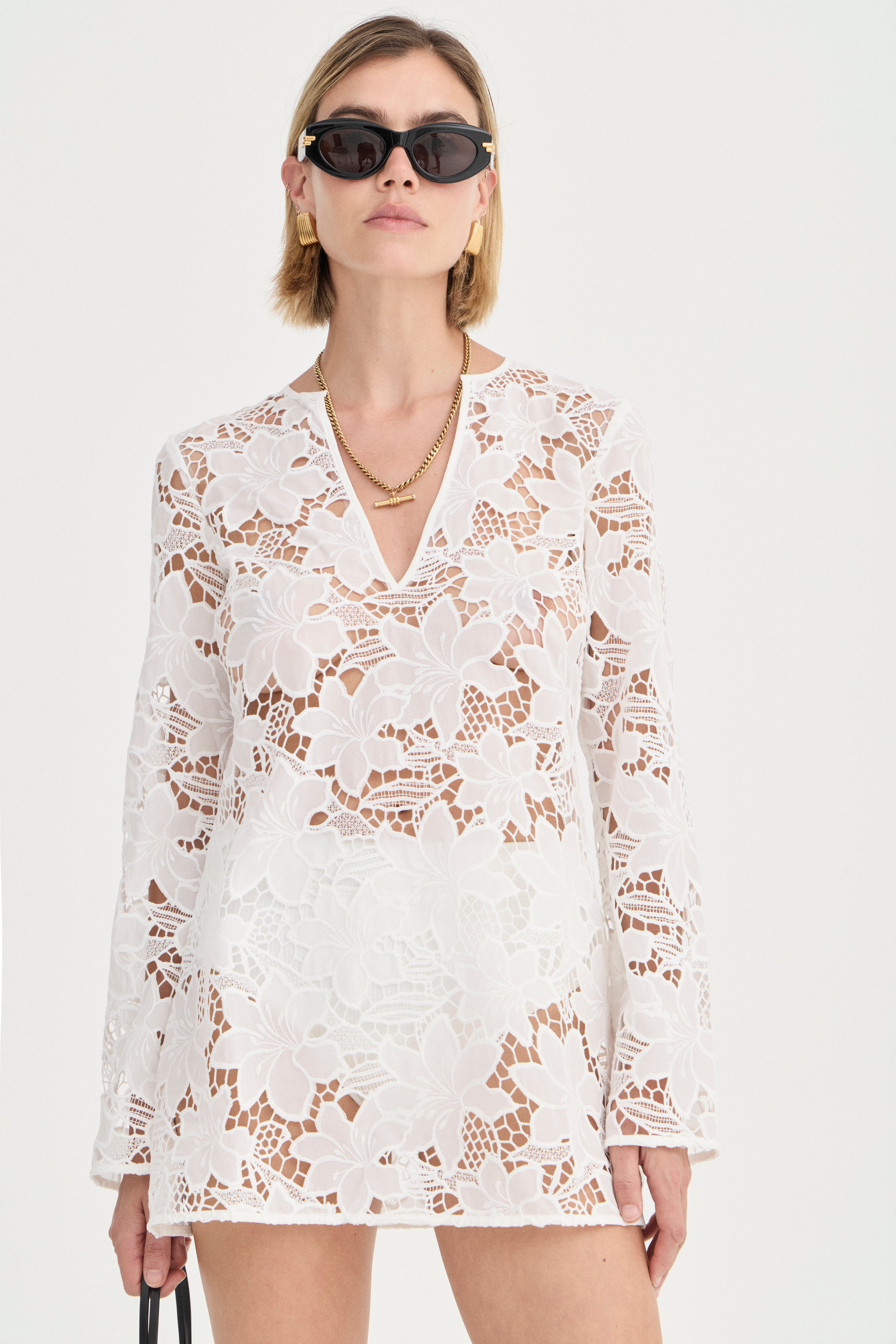 Daphne Tunic - Crochet Lace