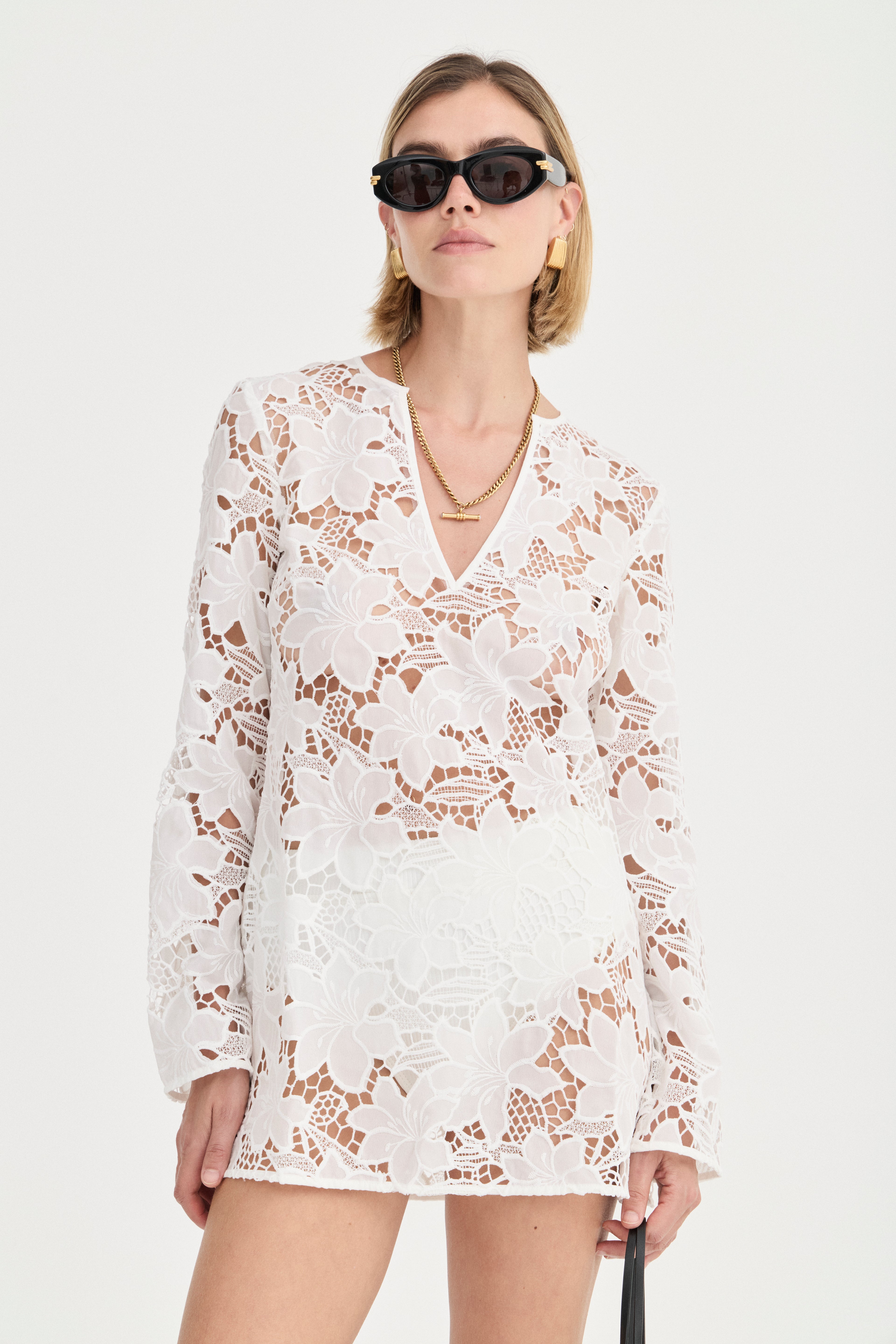 Daphne Tunic - Crochet Lace