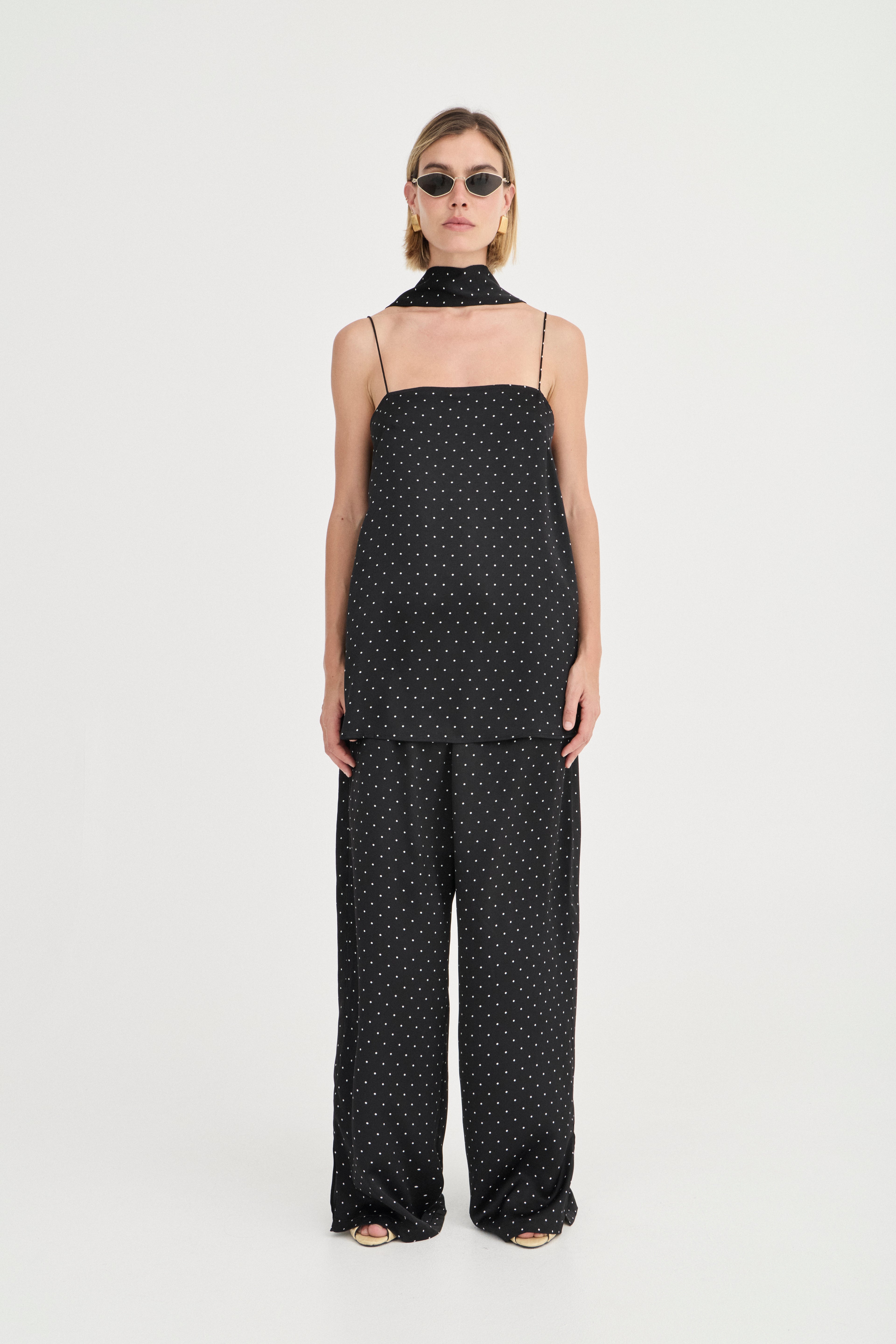 Camilla Mini - Polka Noir