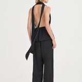 Giulia Pants - Noir Polka