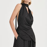 Stella Necktie - Noir Polka