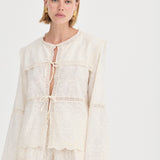 Iris Top - Embroidered Cotton