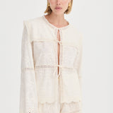 Iris Top - Embroidered Cotton
