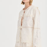 Iris Top - Embroidered Cotton