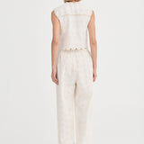 Giulia Pants - Embroidered Cotton