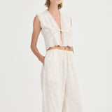 Giulia Pants - Embroidered Cotton