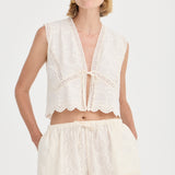 Beau Shorts - Embroidered Cotton