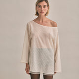 Eloise Beaded Mini - Ivory