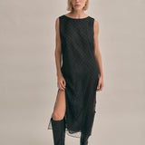 Aurora Beaded Tunic - Noir