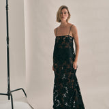 Camilla Dress - Noir Crochet Lace