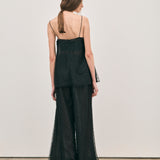 Lola Beaded Pants - Noir