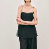 Lola Beaded Pants - Noir