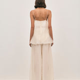 Lola Beaded Pants - Ivory