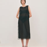 Aurora Beaded Tunic - Noir