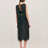 Aurora Beaded Tunic - Noir