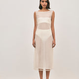 Aurora Beaded Tunic - Ivory