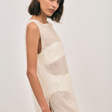 Aurora Beaded Tunic - Ivory