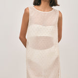 Aurora Beaded Tunic - Ivory