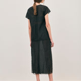 Chelsea Beaded Top - Noir