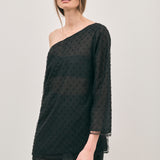 Eloise Beaded Mini - Noir