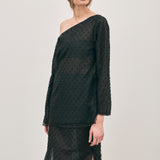 Eloise Beaded Mini - Noir