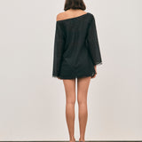 Eloise Beaded Mini - Noir