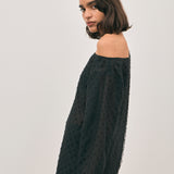 Eloise Beaded Mini - Noir