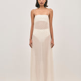 Camilla Beaded Dress - Ivory