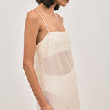 Camilla Beaded Dress - Ivory