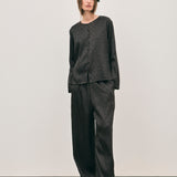 Pearl Blouse - Noir Jacquard