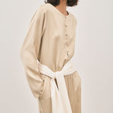 Pearl Blouse - Crème