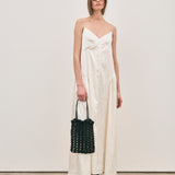 Elodie Dress - Ivory Jacquard