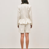 Marco Shorts - Ivory Jacquard